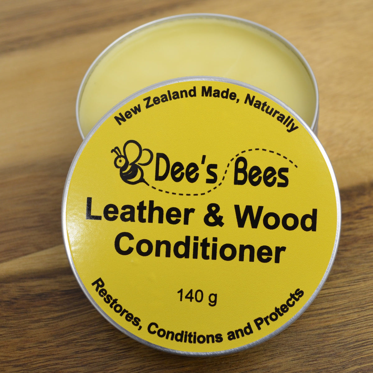 Beeswax Leather and Wood Conditioner Dee's Bees NZ