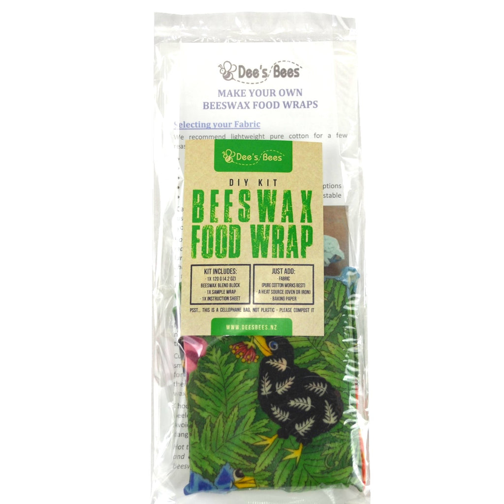 DIY Beeswax Food Wrap Kit - Dee's Bees NZ