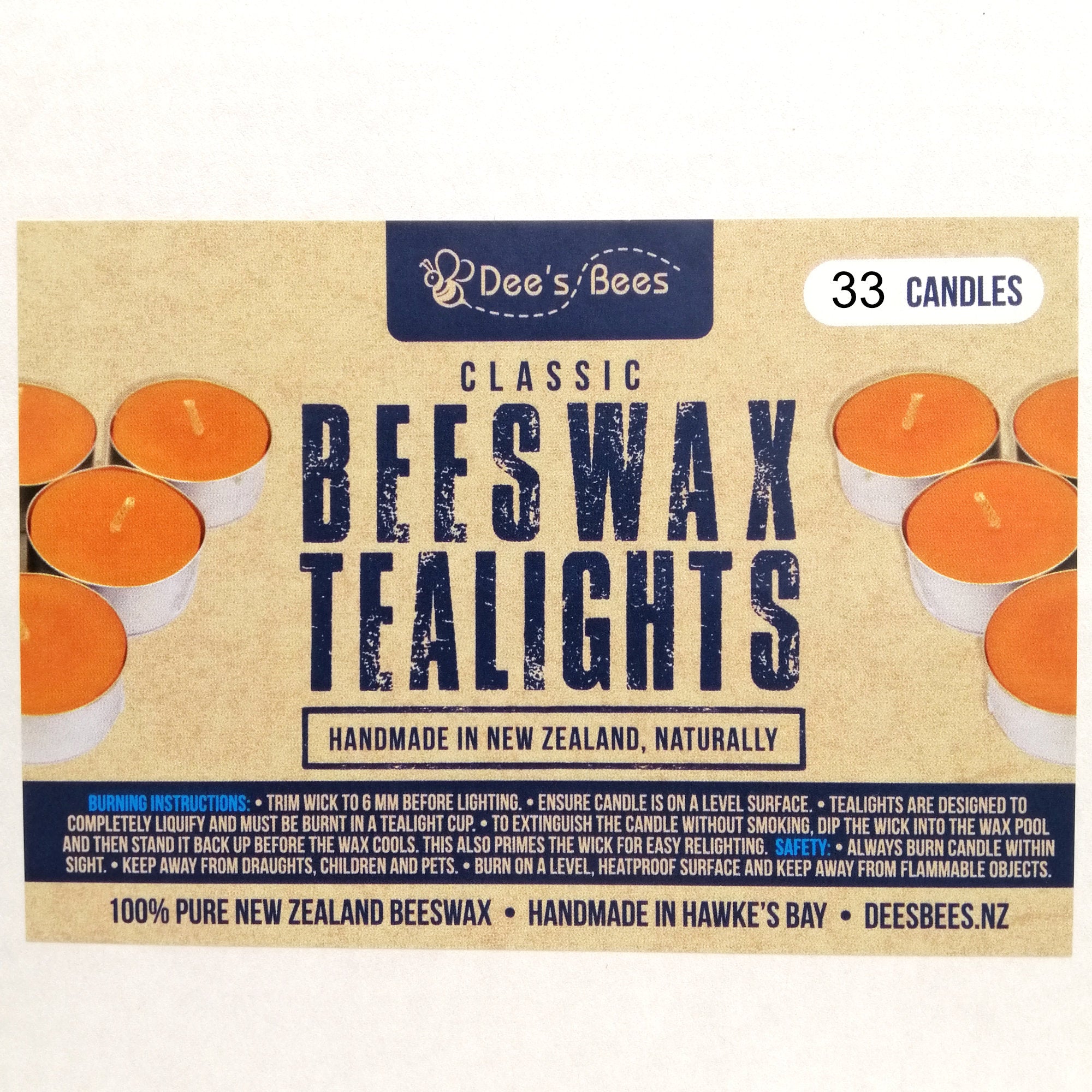 Pirates Beeswax Candle – Dee's Bees NZ